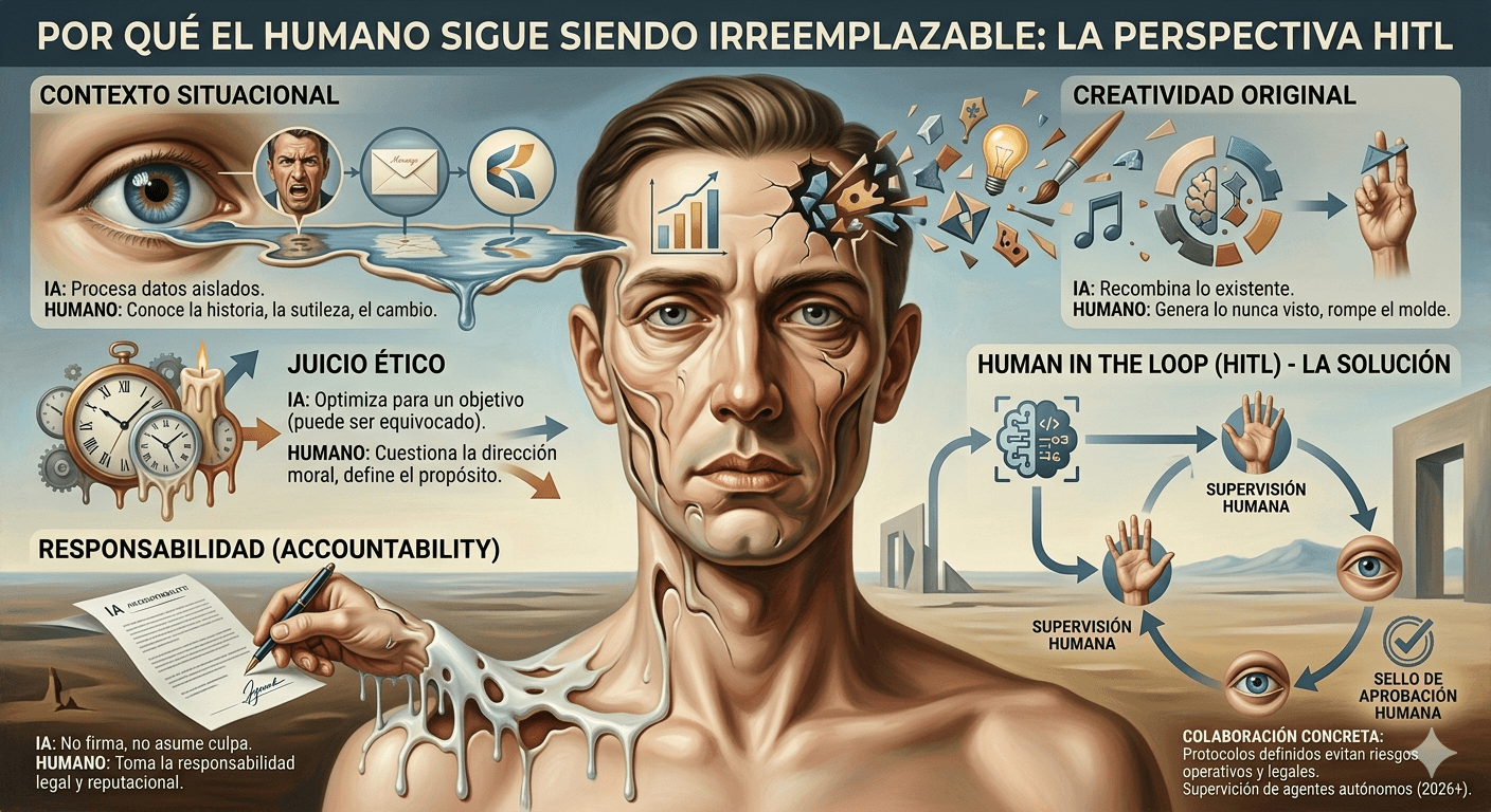 La regla 10-80-10: por qué el futuro de la IA no es sin humanos, sino con ellos bien ubicados